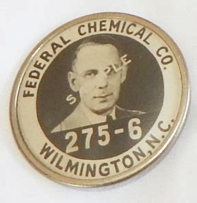 US WWII Era ( 1941-1948) :: Home Front Items :: Federal Chemical Company Wilmington NC Home ...