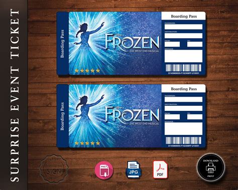 Broadway gifts, Frozen musical, Musicals