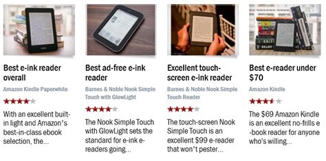 eBook Reader devices and comparison