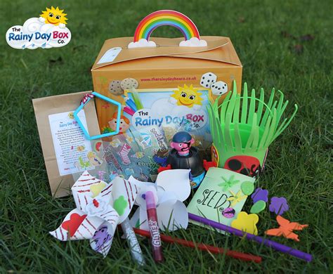 Activity Boxes - Rainy Day Box | Subscription boxes, Craft box subscription, Box