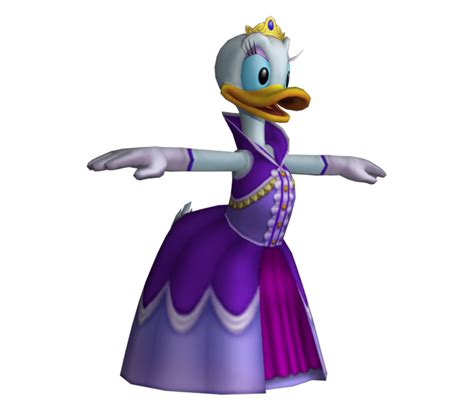 PlayStation 2 - Kingdom Hearts - Daisy Duck - The Models Resource