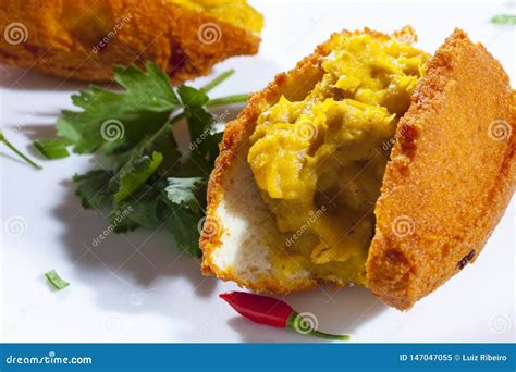 Acaraje Brazilian Street Food of Bahia Stock Image - Image of meal ...