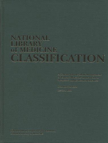 National Library of Medicine Us National Library of Medicine Classification a Scheme for the ...