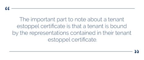 Signing a Tenant Estoppel Certificate - Risks Involved