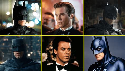 The Best Movie Batman: Pattinson, Bale, Clooney, Kilmer, or Keaton ...