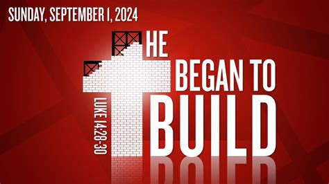 He Began to Build - Sermons ‹ Parkway Church of Christ