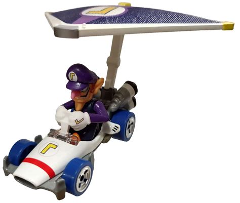 Hot Wheels Mario Kart B-Dasher Super Glider Waluigi 164 Diecast Car ...