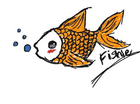 How to draw a cute fish | Art | ShowMe