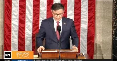 U.S. House elects new speaker - CBS Texas