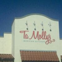 Menu - TaMolly's - Mexican Restaurant in Bryant