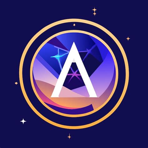 Logo for astrology app astars vector illustration | Premium AI-generated vector