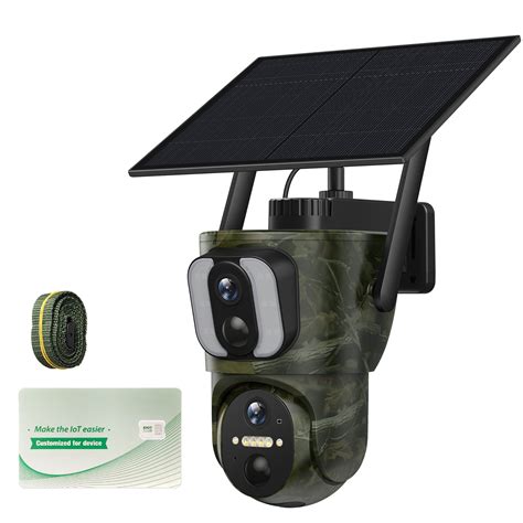 360° Full View PTZ Solar Cellular Trail Camera For Security | Voopeak