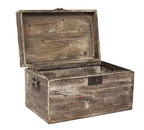 Old open wooden chest stock image. Image of antique, brown - 37896025