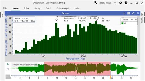 Octave Analysis in ObserVIEW - FFT and Filter-based - Vibration Research