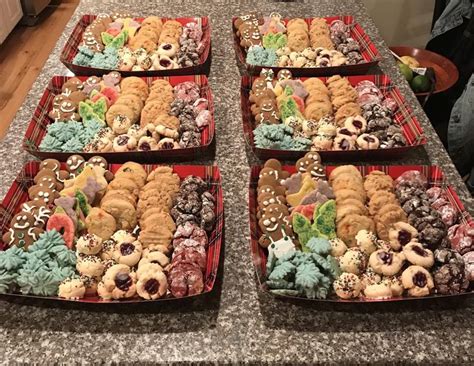 first time making cookies trays baked almost 600 cookies for my employees this wkend. #baking # ...