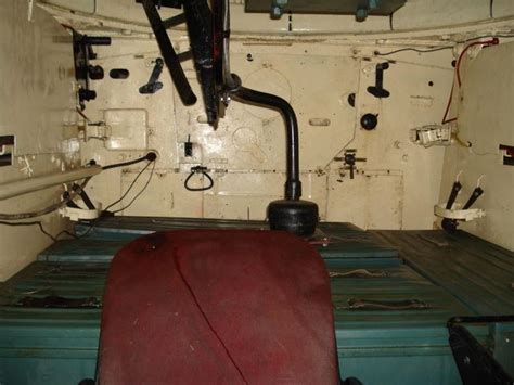 Sherman tank interior photos