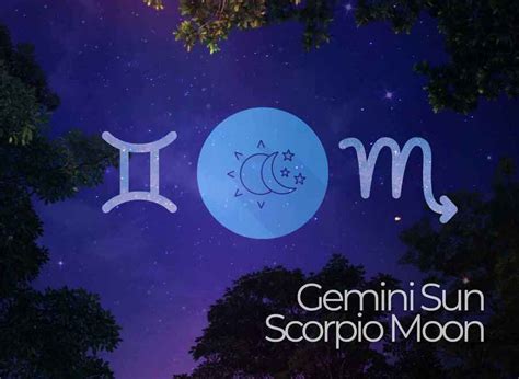 Gemini Sun Scorpio Moon – Personality Traits & Compatibility