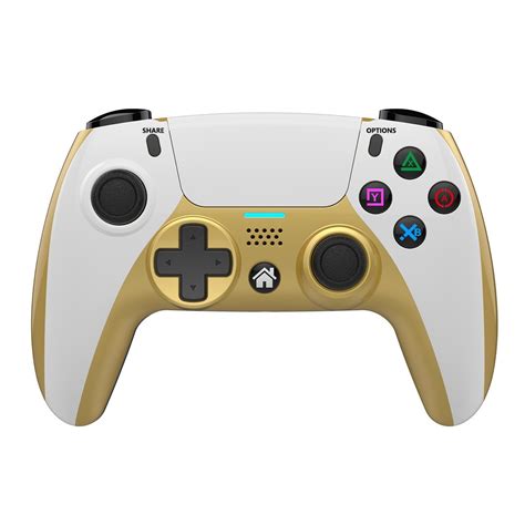 Bluetooth Game Wireless Controller For PC / PS4 / Switch (Gold ...