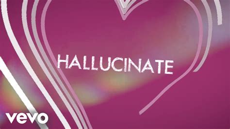 Dua Lipa - Hallucinate (Lyrics) - YouTube