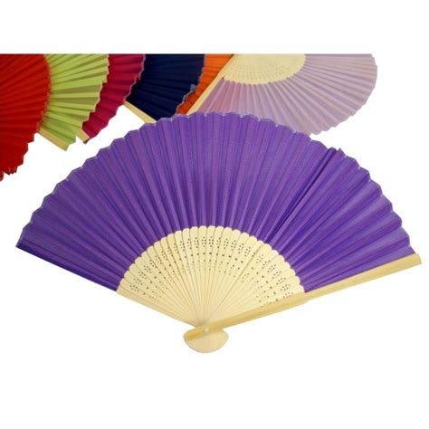 Silk Folding Fans - PURPLE [EF Bulk Asian PURPLE Silk Fans] : from Koyal Wholesale Wedding ...