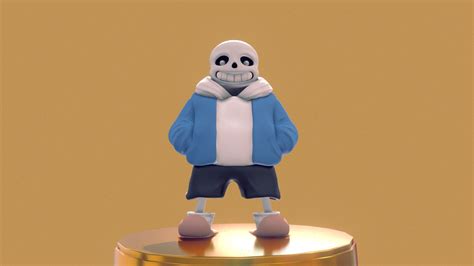 SANS (UNDERTALE). - 3D model by Franco.Casadei [851fdf9] - Sketchfab