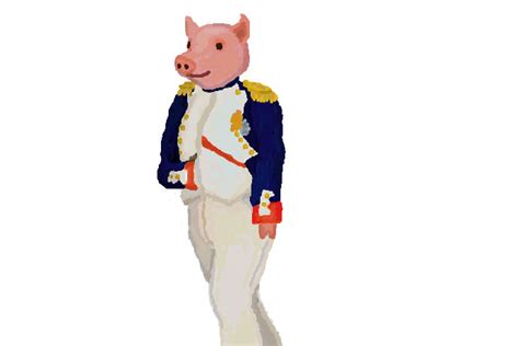 Napoleon Pig by red-robin-art on DeviantArt