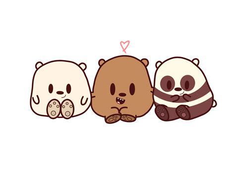 Kami-arts Shop | Redbubble in 2020 | Cute doodles, We bare bears, Bare ...