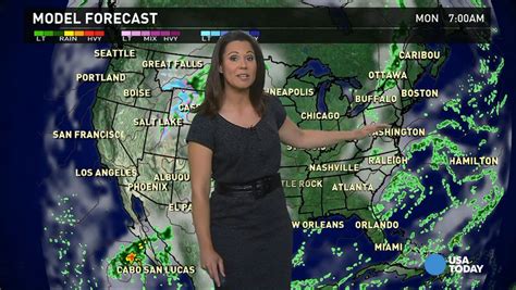 Monday's forecast: Nice and dry in East on West