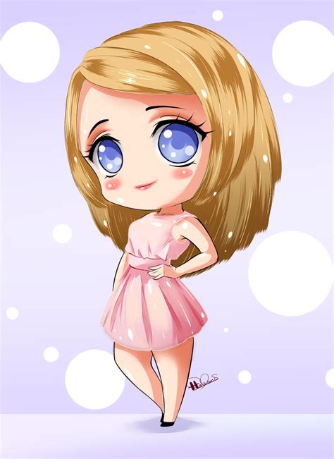 Chibi characters on Behance