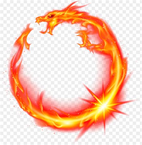 Fire Dragon Clip Art - Draw easy