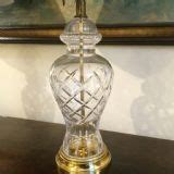 Pair Of Cut Glass Vase Body Table Lamps | 379597 | Sellingantiques.co.uk