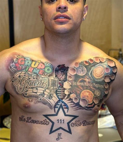 Eduin Caz conquista a sus seguidores con nuevos tatuajes