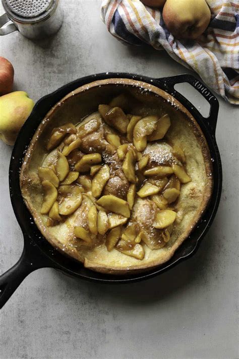 Apple Dutch Baby Recipe | Hilda's Kitchen Blog