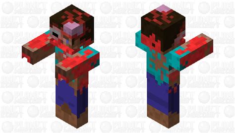 A real zombie Minecraft Mob Skin