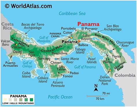 Panama Maps & Facts - World Atlas