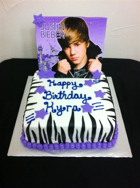 Justin Bieber Birthday Cake - CakeCentral.com