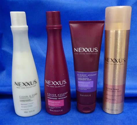 Lot - NEXXUS Color Treated Hair Shampoo & Conditioners