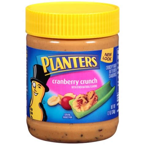 Planters Cranberry Crunch Crunchy Peanut Butter, 12 oz - Kroger