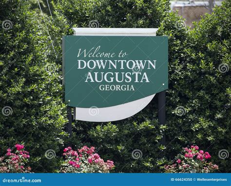 Welcome to Augusta stock photo. Image of georgia, augusta - 66624350