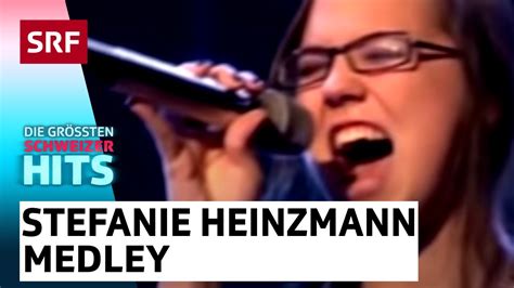 Stefanie Heinzmann: Medley | Die grössten Schweizer Hits | SRF - YouTube