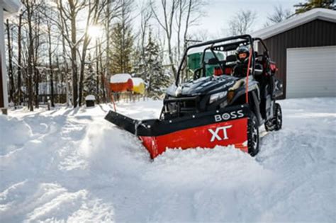 BOSS Snowplow extends its line of ATV and UTV snowplows