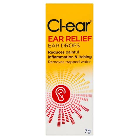 Cl-ear Pain Relief Ear Drops | Ocado