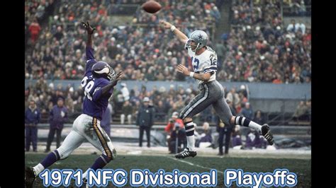 1971 NFC Divisional Playoffs - YouTube