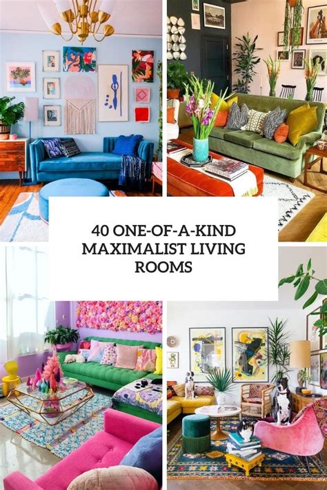 40 One-Of-A-Kind Maximalist Living Rooms - DigsDigs