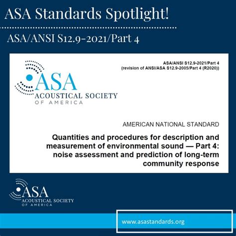 ASA Standards on LinkedIn: #asastandards #noisecontrol #architects # ...