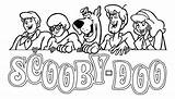 Scooby Doo Coloring Pages Dooby  Print Color Craft sketch template