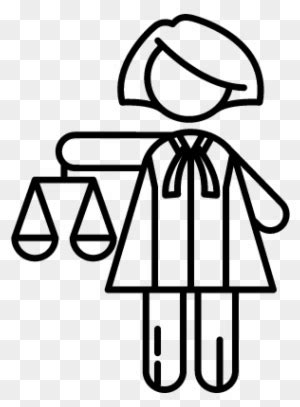 Woman Lawyer Vector - Woman Lawyer Drawing - Free Transparent PNG ...