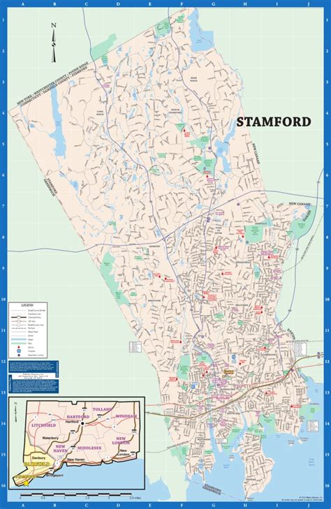 Stamford Ct Map | Gadgets 2018