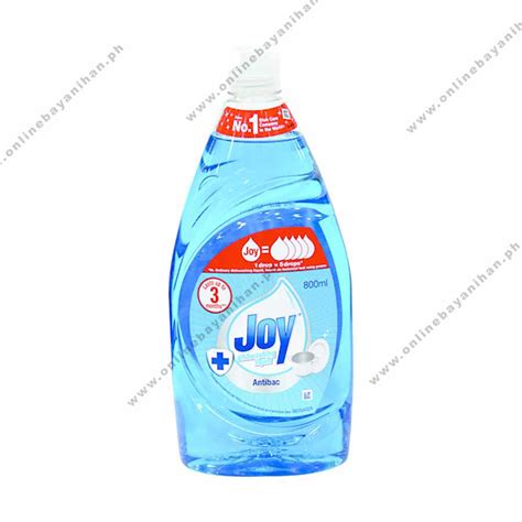 Joy Dishwashing Liquid Antibacterial Safeguard 800mL – ONLINEBAYANIHAN.PH