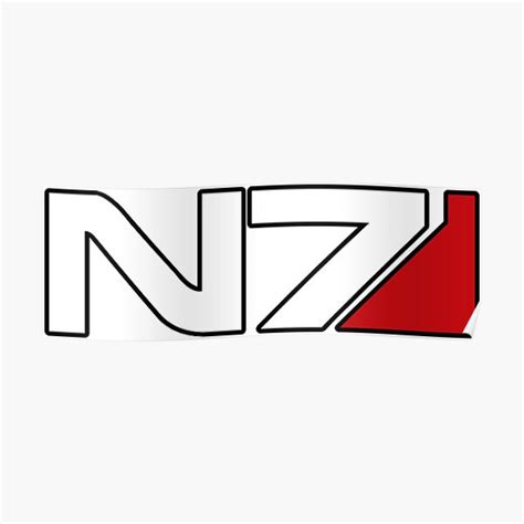 "N7 Logo " Poster for Sale by Kahmu | Redbubble